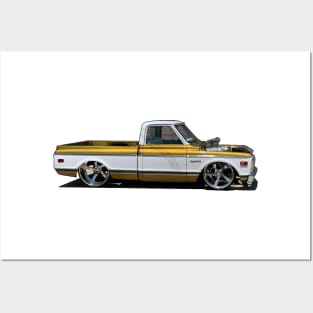1972 Chevy C10 Posters and Art
